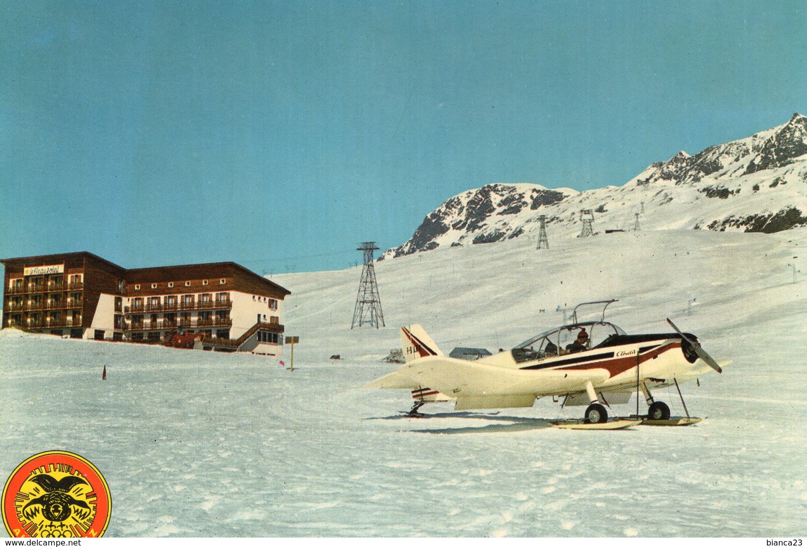 65733 CPM L'Alpe D'Huez - L'Altiport - Other & Unclassified