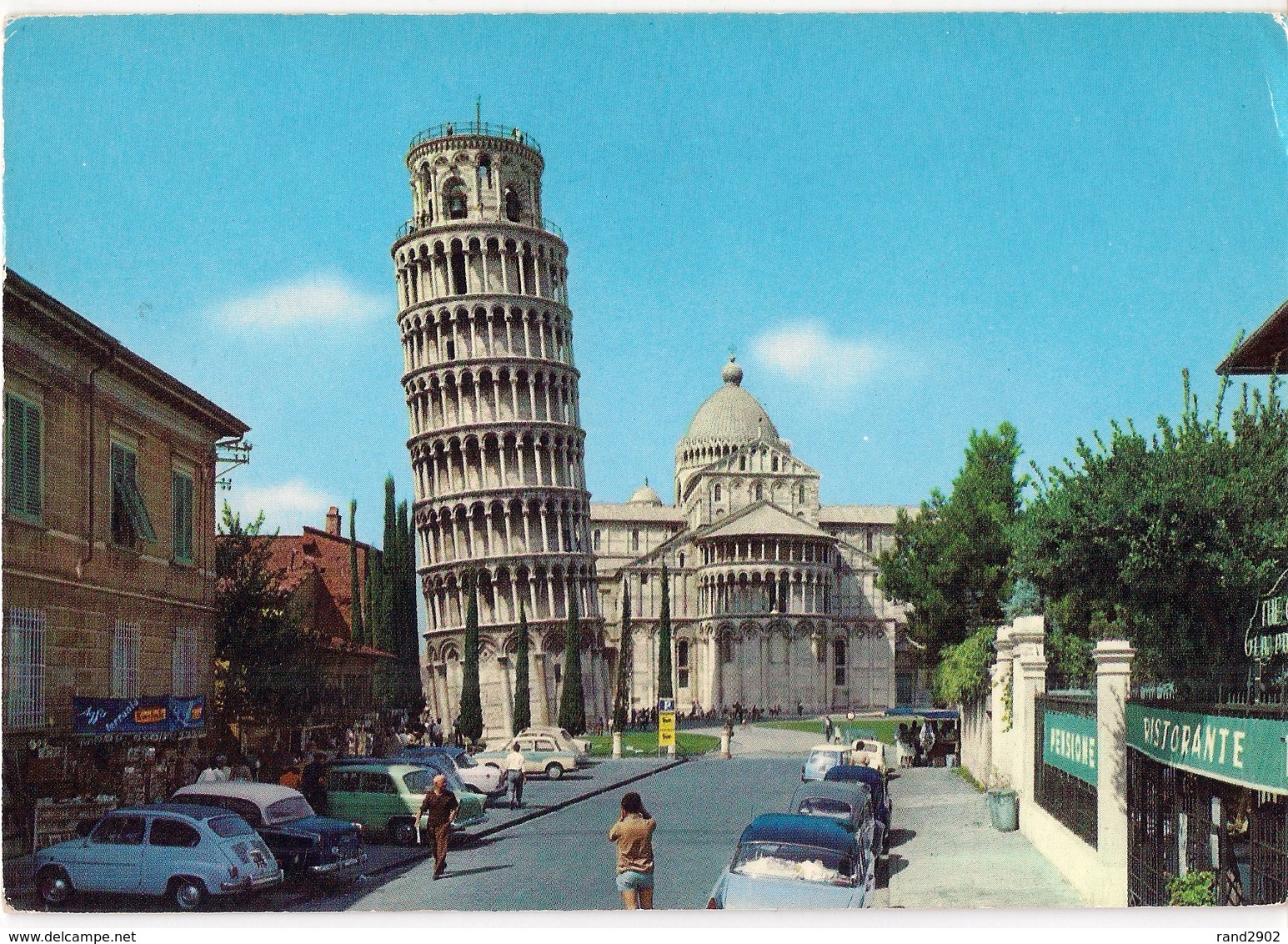 Pisa - La Torre E L'Abside Del Duomo /P102/ - Pisa