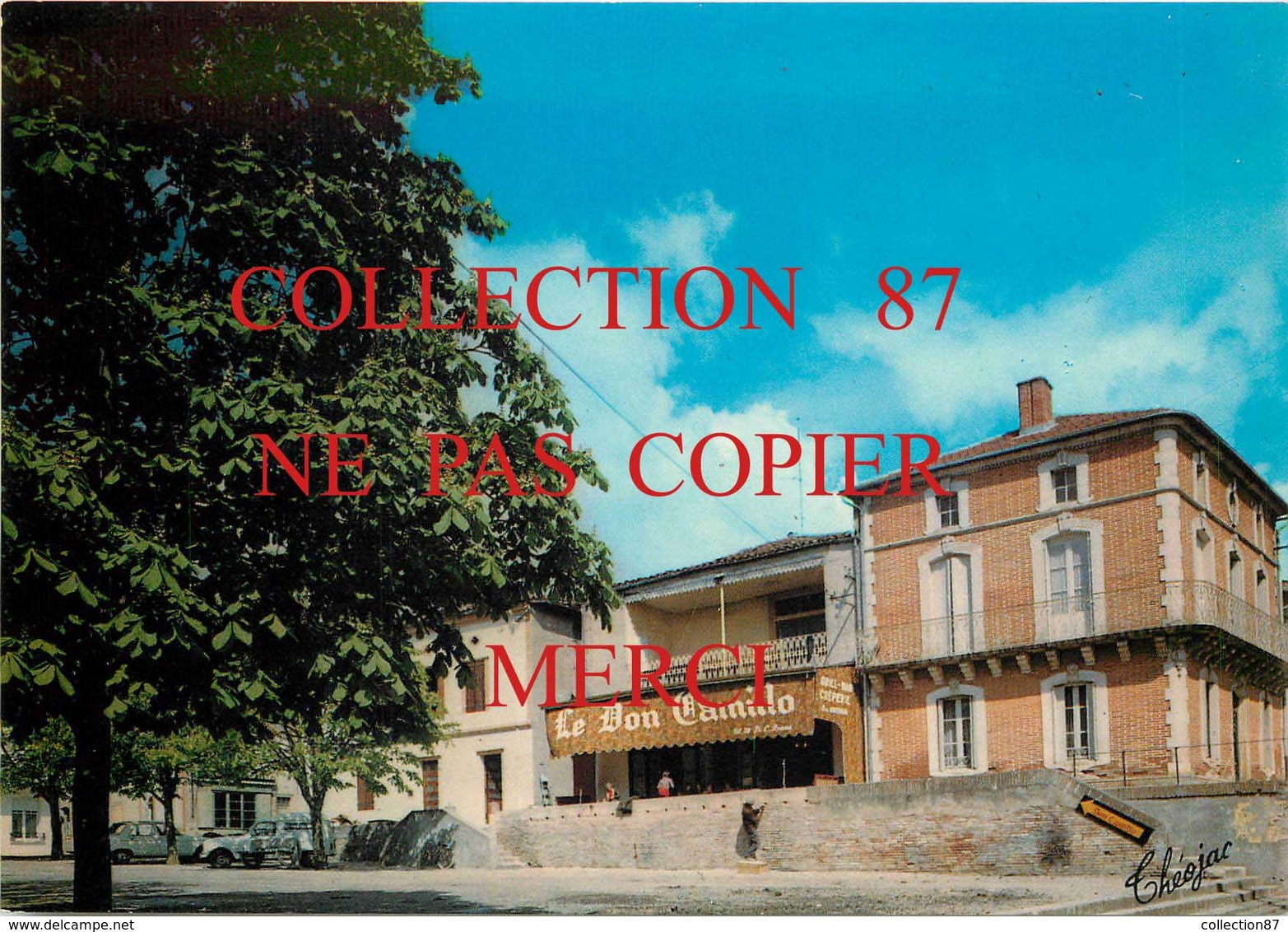 82 ☺♦♦ LAFRANCAISE < BAR CREPERIE DON CAMILLO  PLACE PRINCIPALE - N° 30-218 THEOJAC  3 - Lafrancaise