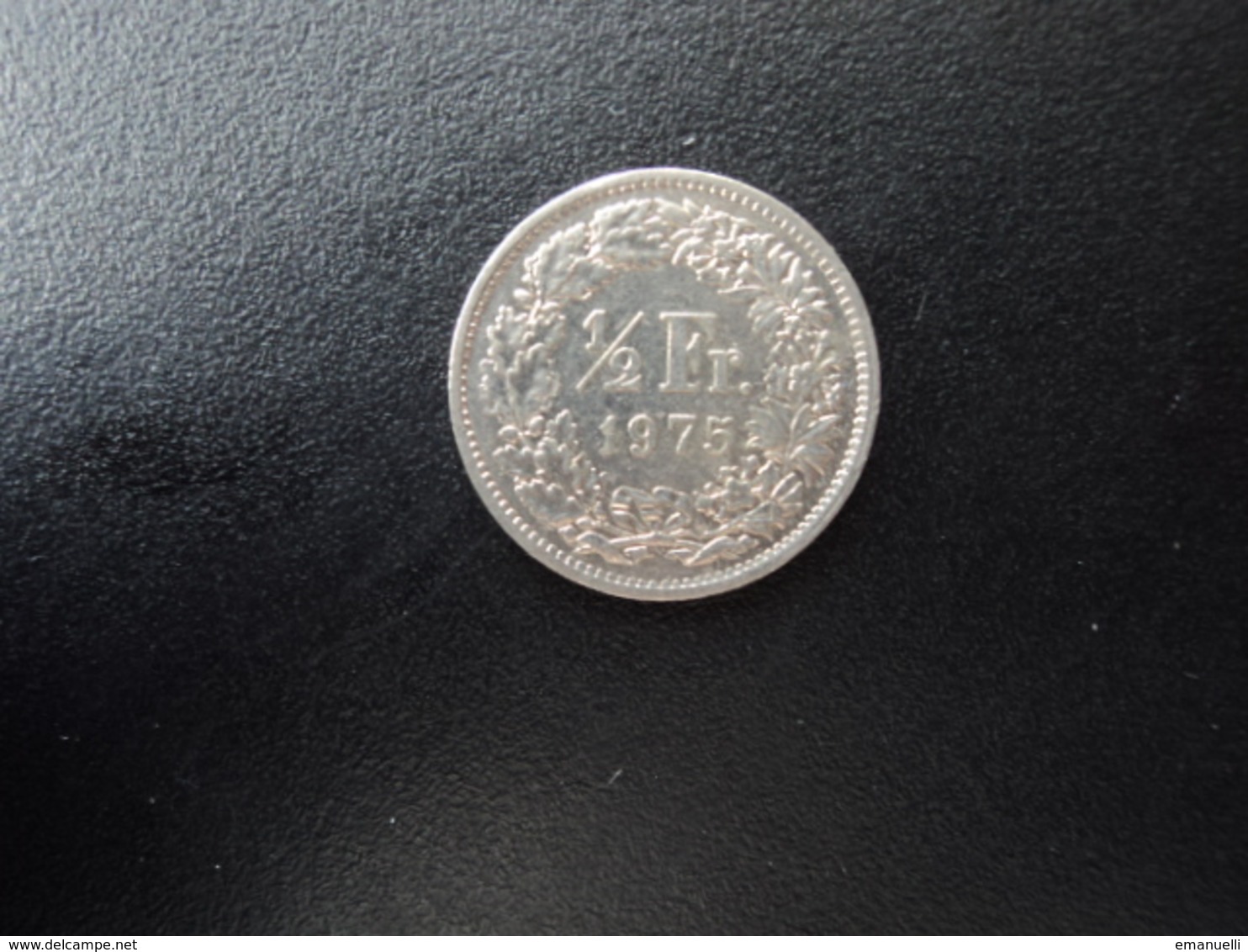 SUISSE : 1/2 FRANC   1975     KM 23a.1     SUP+ - 1/2 Franken