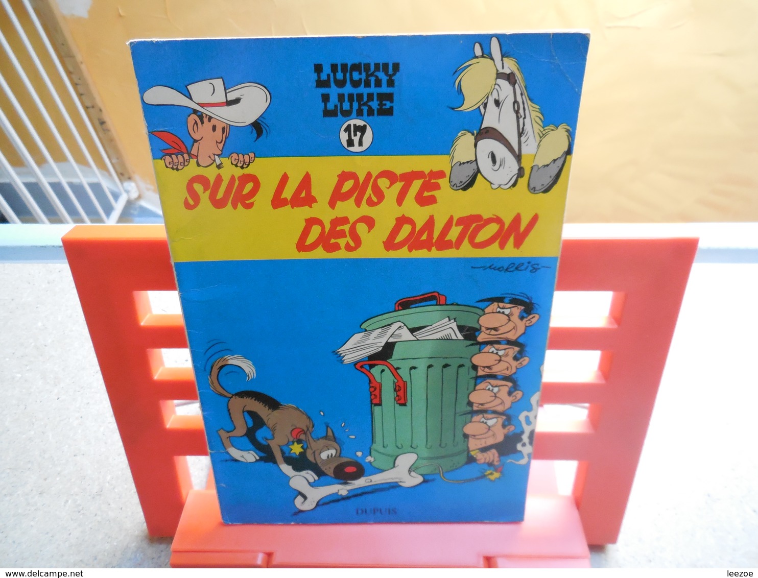 EO Lucky Luke N°17. Sur La Piste Des Dalton, René Goscinny Et Morris, Dupuis - 1962..3B0420 - Lucky Luke