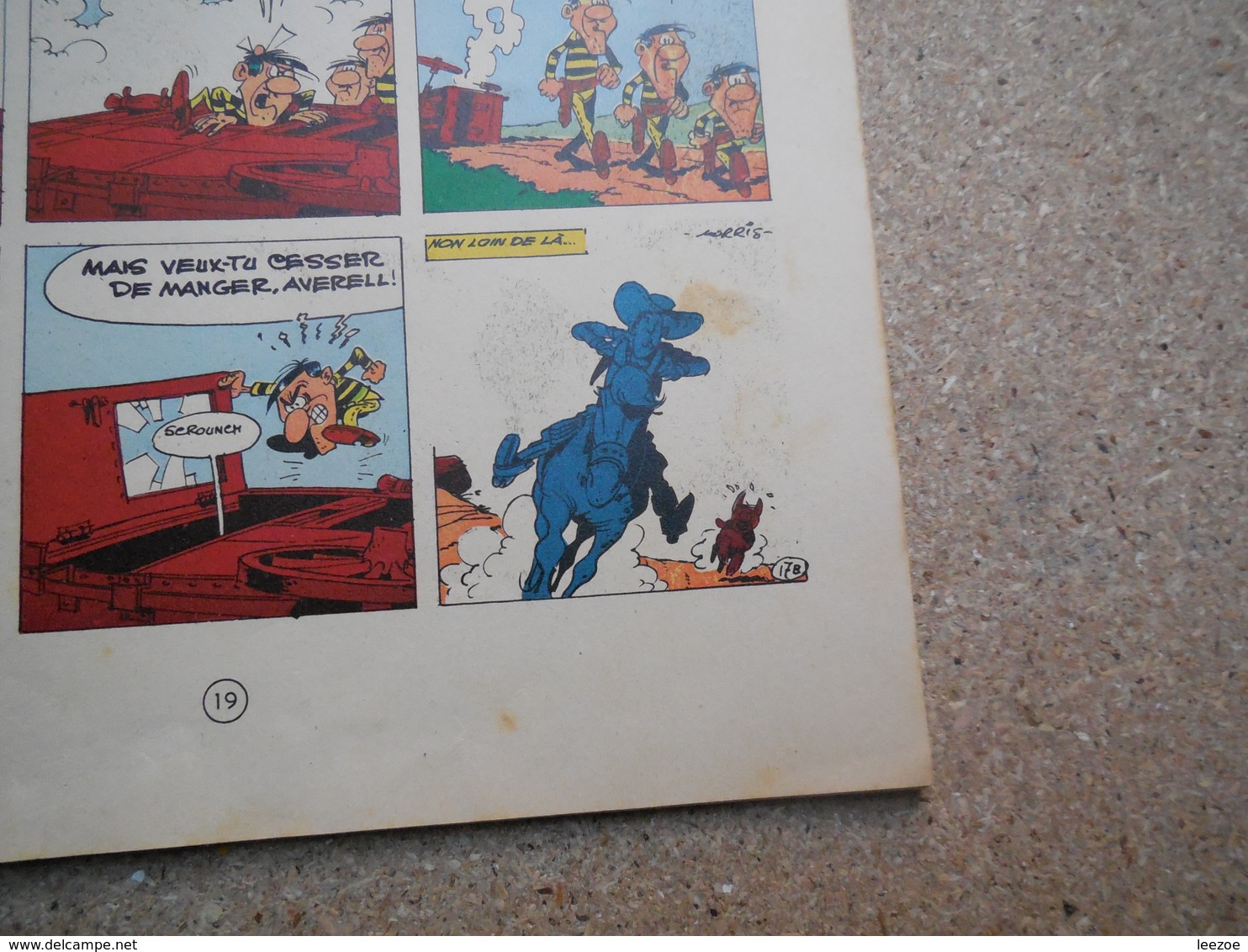 EO Lucky Luke n°17. Sur la piste des Dalton, René Goscinny et Morris, Dupuis - 1962..3B0420