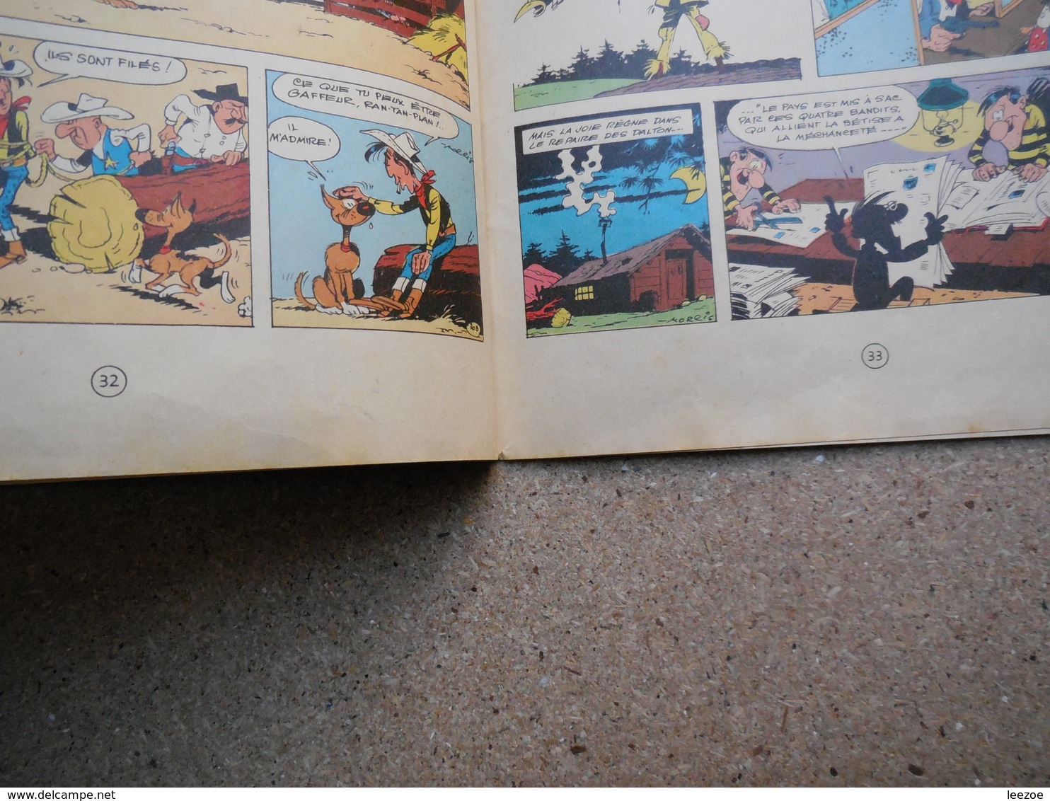 EO Lucky Luke n°17. Sur la piste des Dalton, René Goscinny et Morris, Dupuis - 1962..3B0420