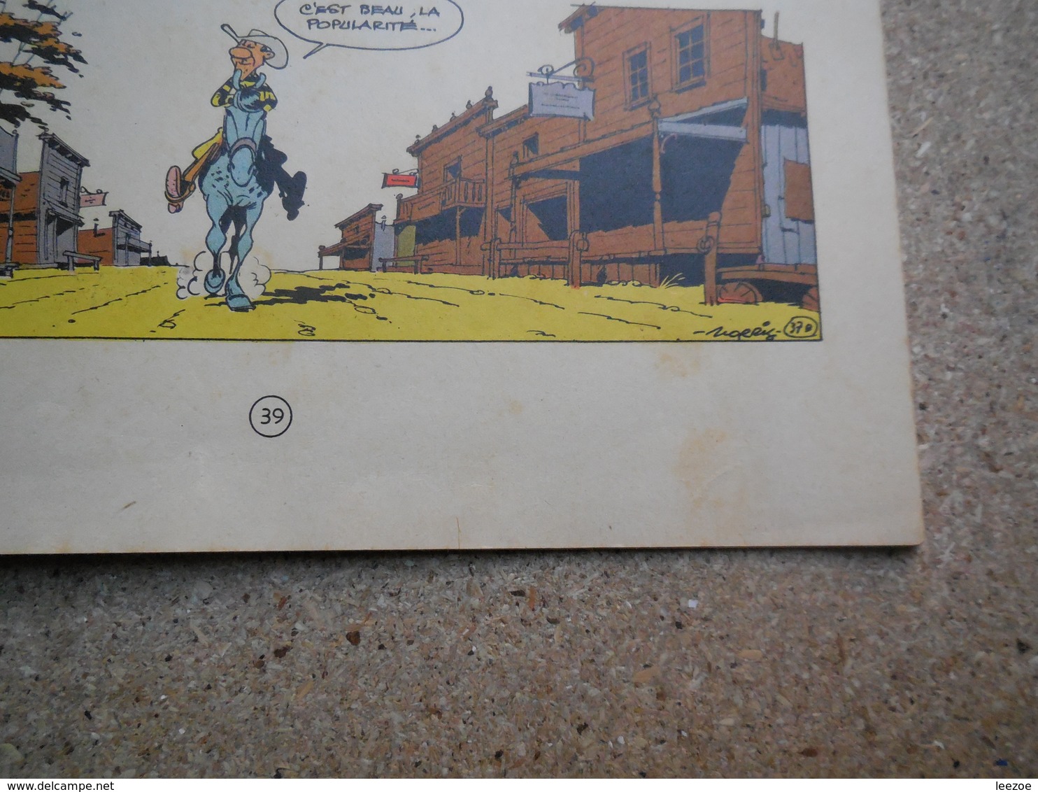 EO Lucky Luke n°17. Sur la piste des Dalton, René Goscinny et Morris, Dupuis - 1962..3B0420