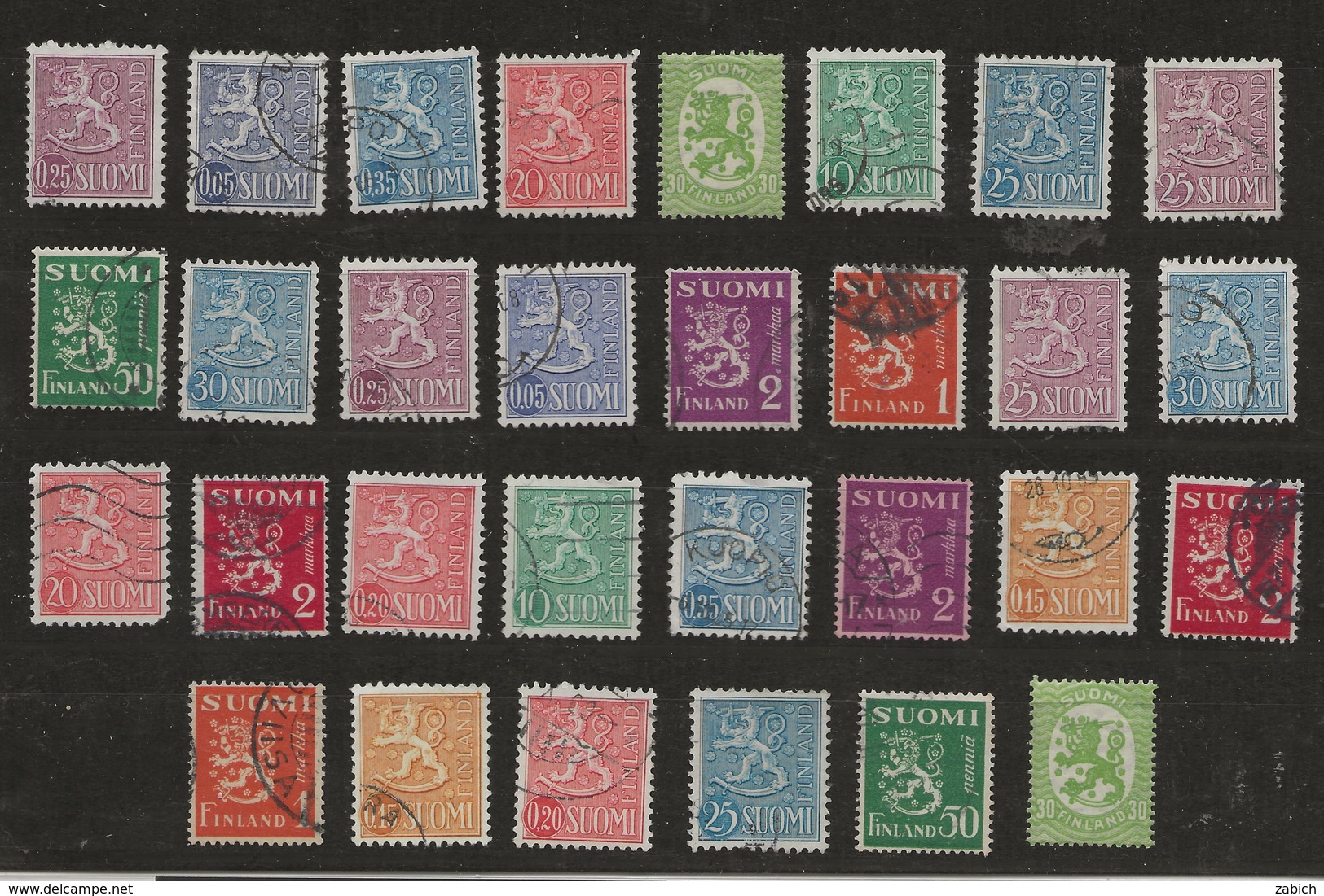 FINLANDE 30 TIMBRES - Other & Unclassified