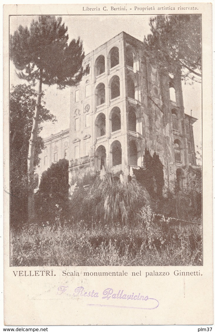 VELLETRI - Palazzo Ginnetti - Velletri