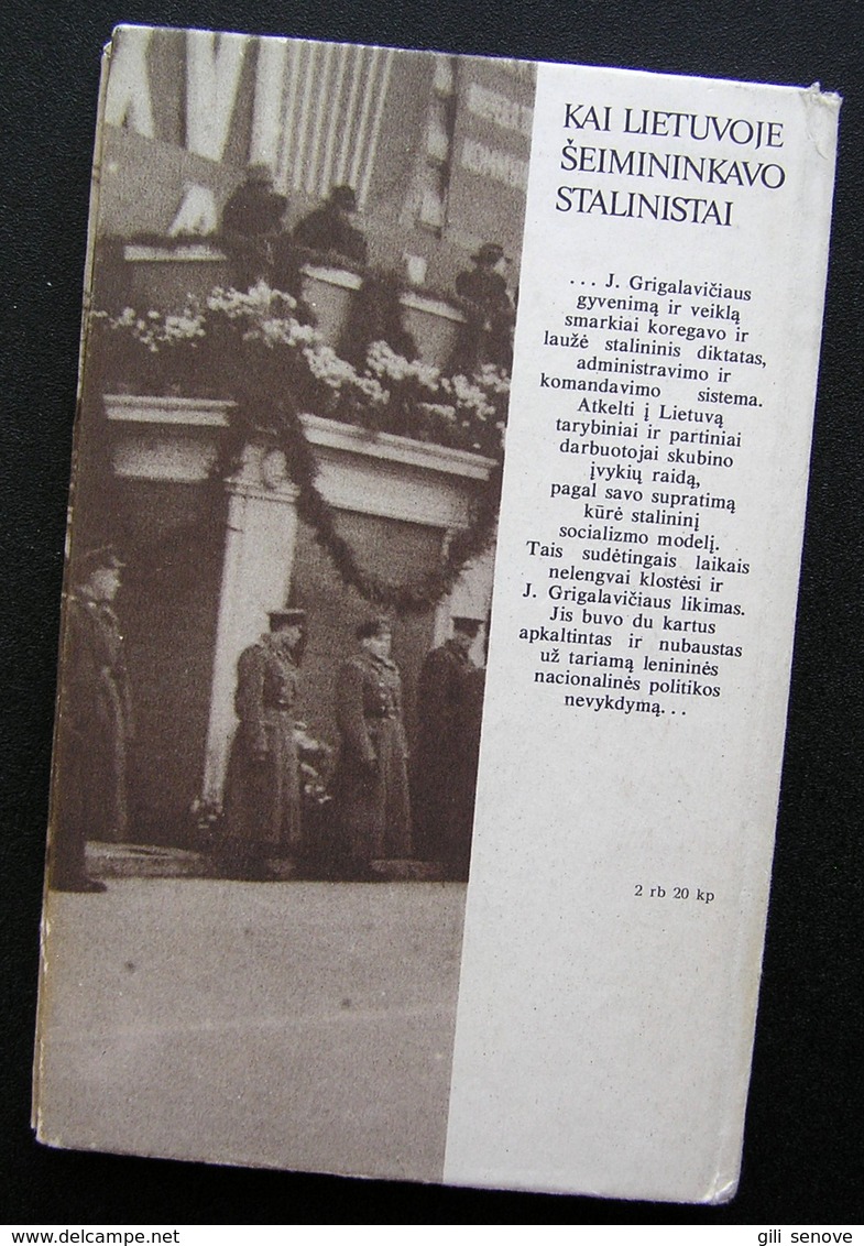 Lithuanian Book / Kai Lietuvoje šeimininkavo Stalinistai 1991 - Culture