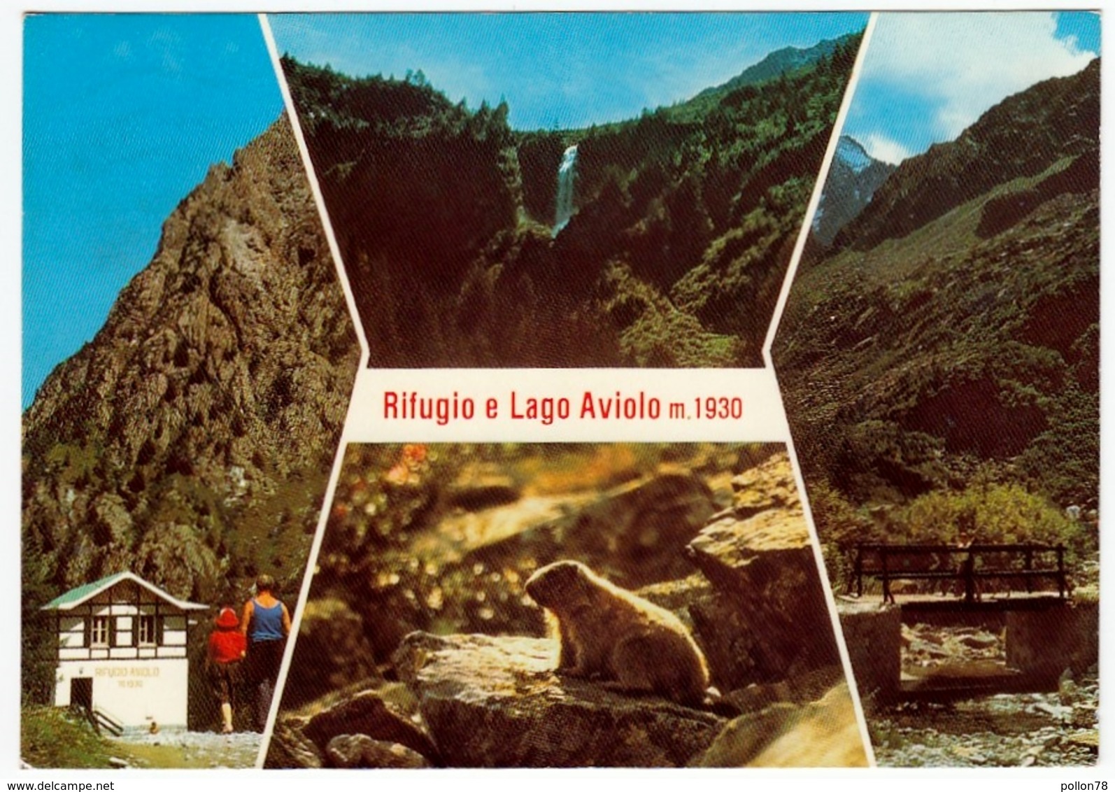 RIFUGIO E LAGO AVIOLO - VEDUTE - C.A.I. EDOLO - BRESCIA - 1984 - Brescia