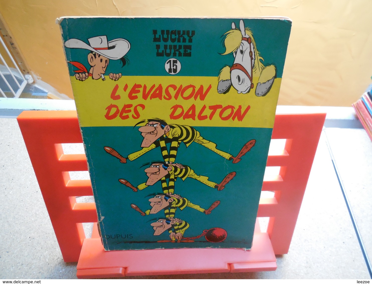 EO Lucky Luke N°15. L'évasion Des Dalton,  René Goscinny Et Morris, Dupuis - 1960..3B0420 - Lucky Luke