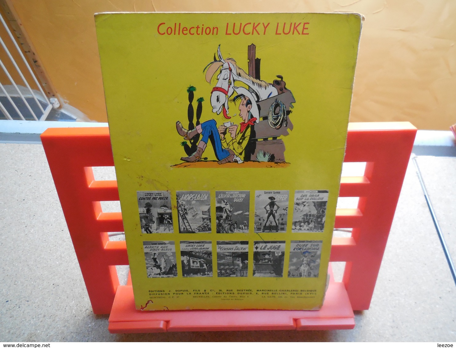 EO Lucky Luke N°15. L'évasion Des Dalton,  René Goscinny Et Morris, Dupuis - 1960..3B0420 - Lucky Luke