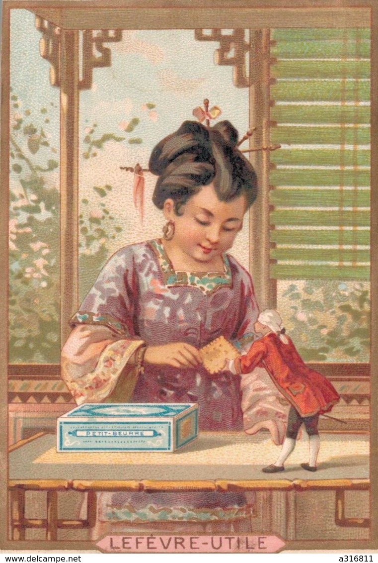 Chromo LEFEVRE UTILE Femme Asiatique - Lu