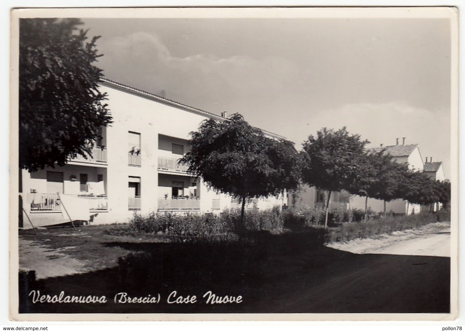 VEROLANUOVA - BRESCIA - CASE NUOVE - 1958 - Brescia