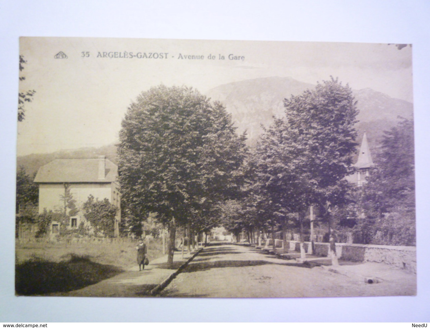 GP 2020 - 2450  ARGELES-GAZOST  (Hautes-Pyrénées )  :  Avenue De La GARE   XXX - Argeles Gazost