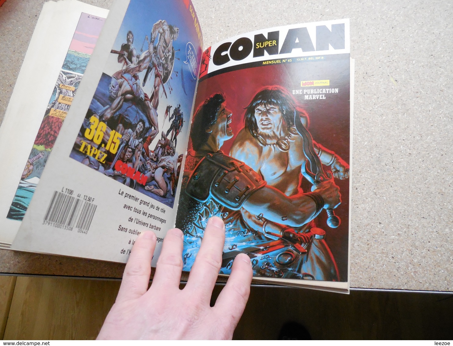 Album : Super Conan (Album) : N° 15, Recueil 15 (43, 44, 45)......3B0420 - Conan