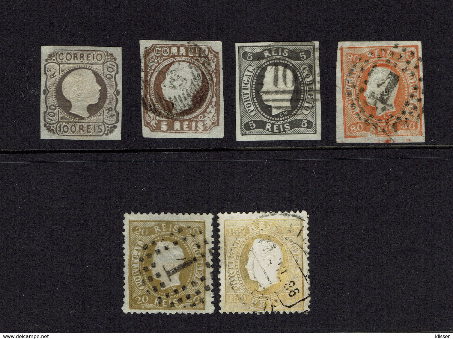 Collection Of 6 Old Stamps. - Autres & Non Classés