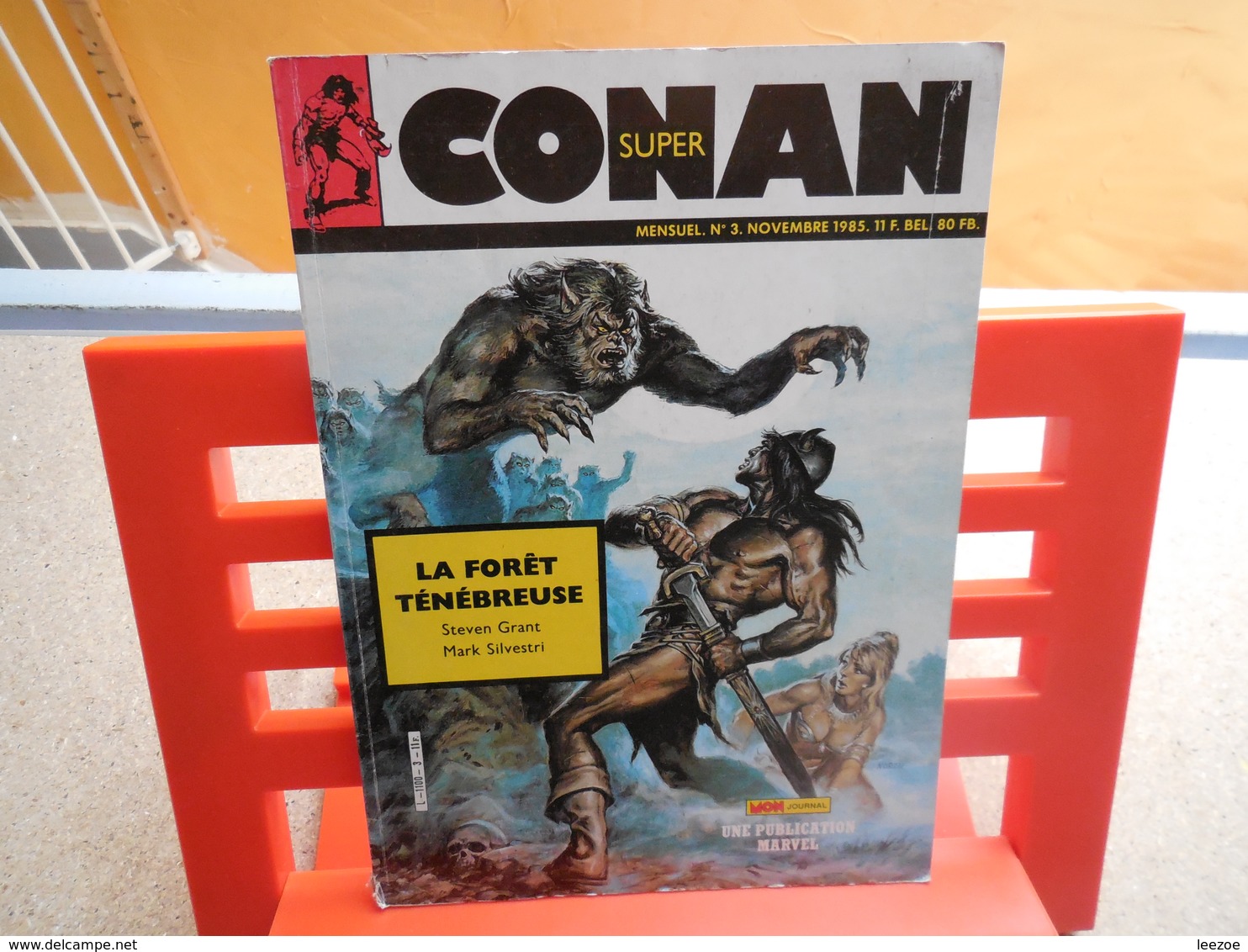 Album : Super Conan : N° 3, La Forêt Ténébreuse.....3B0420 - Conan
