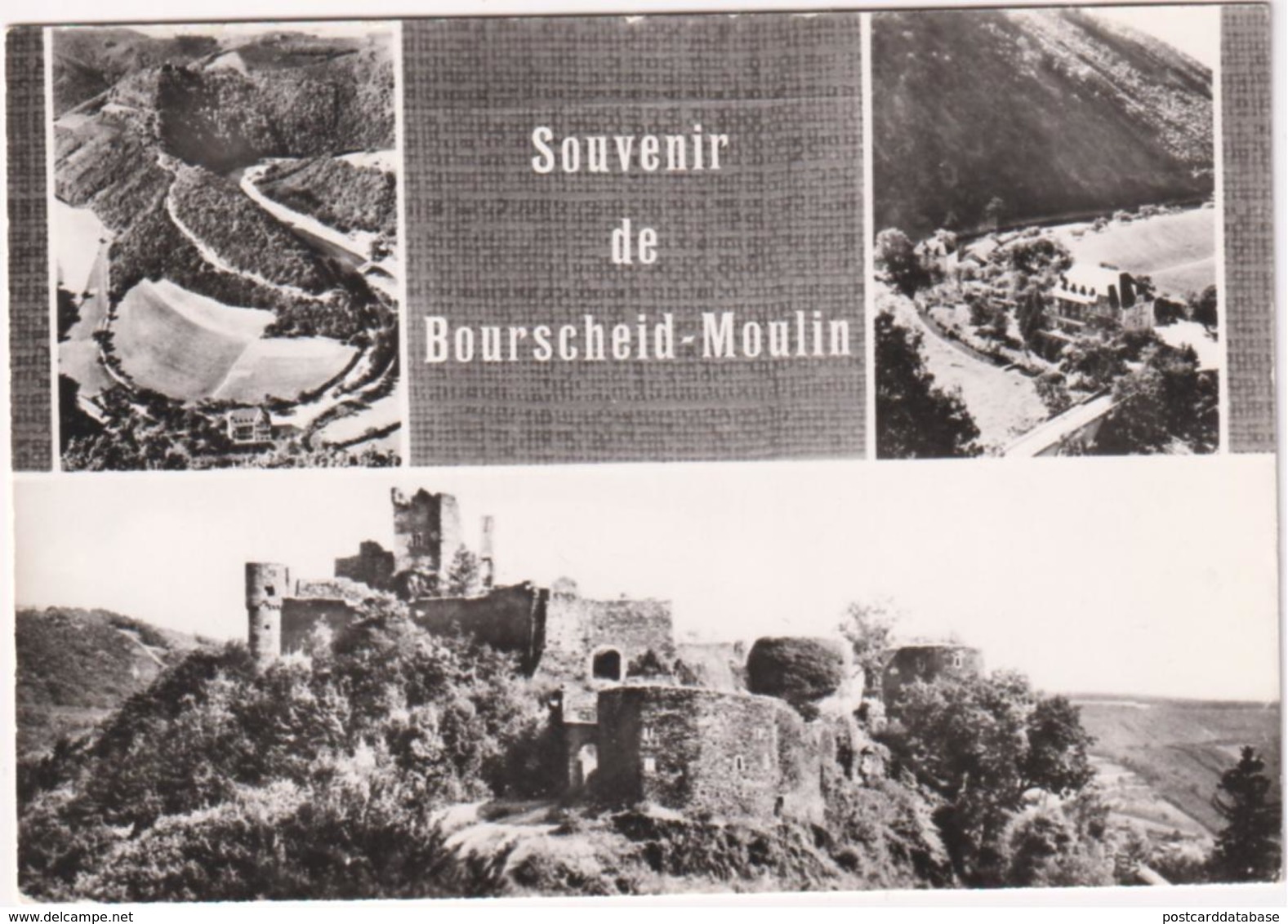 Souvenir De Bourscheid-Moulin - Burscheid