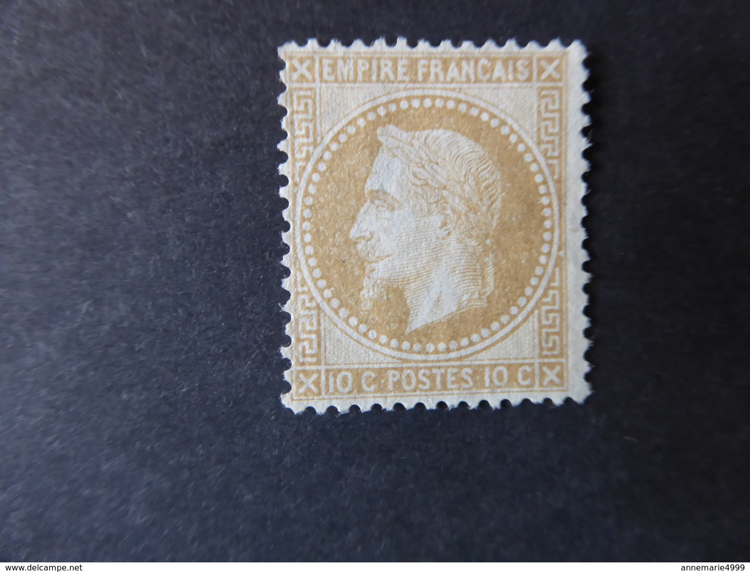 FRANCE Empire Lauré N° 21 Neuf Sans Gomme Mais Très Beau Et Très Frais Cote 400 € - 1863-1870 Napoléon III Lauré