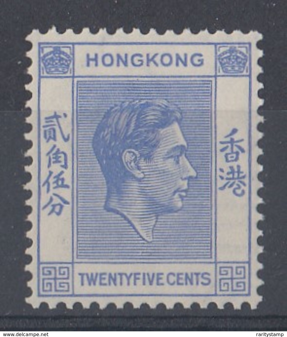 HONG KONG KGVI  1938-52 25C SG 149  MNH - Ungebraucht