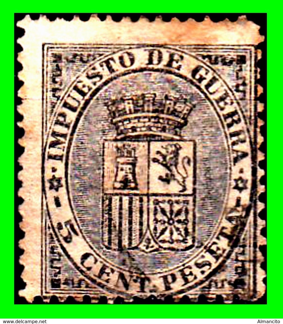 ESPAÑA IMPUESTO DE GUERRA.- 5 CENT. PESETA.- - Usati