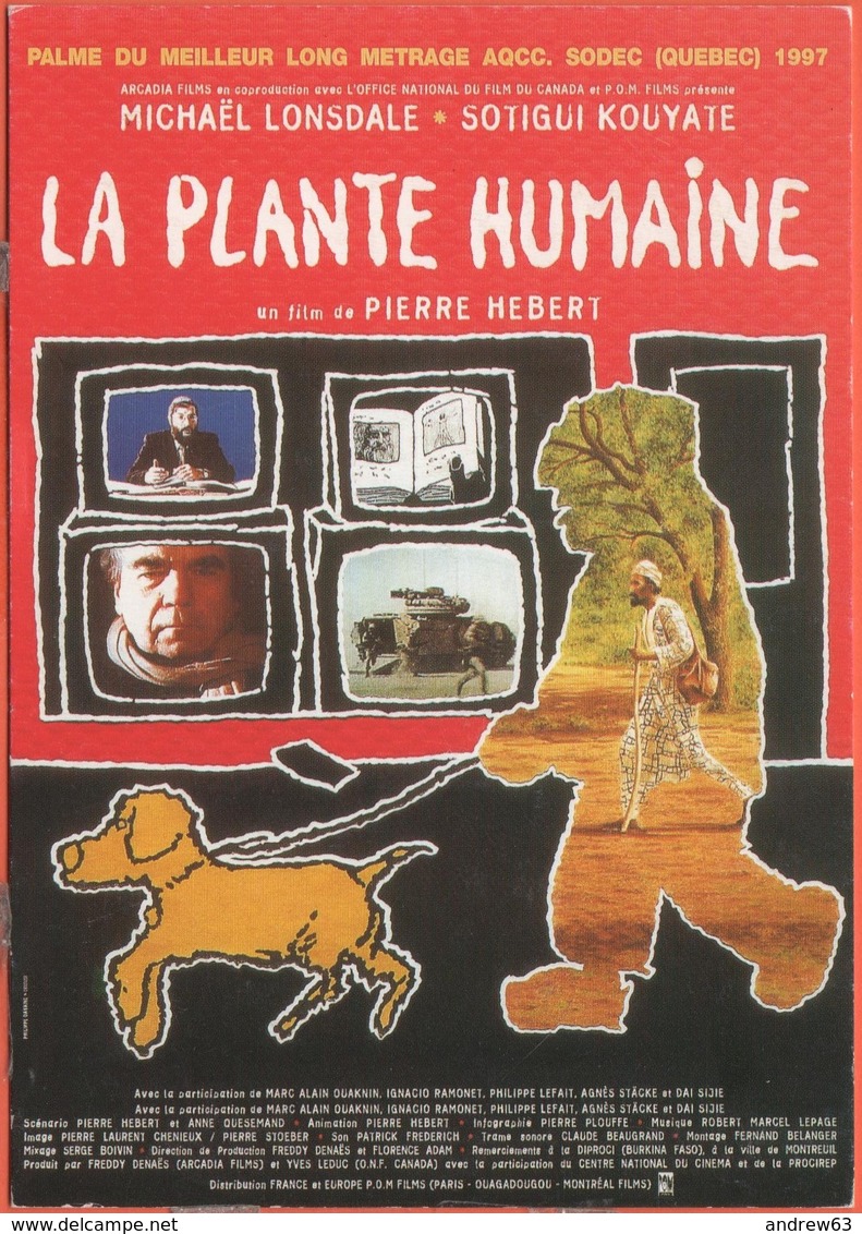 Cartoline - Tematica - FILM - 1997 - La Plante Humaine - Pierre Hebert - Not Used - Altri & Non Classificati