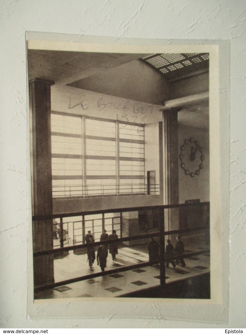 Le Bourget  - Intérieur Aérogare à Midi - Horloge Multi Affichage Intercontnental - Coupure De Presse De 1928 - Wandklokken