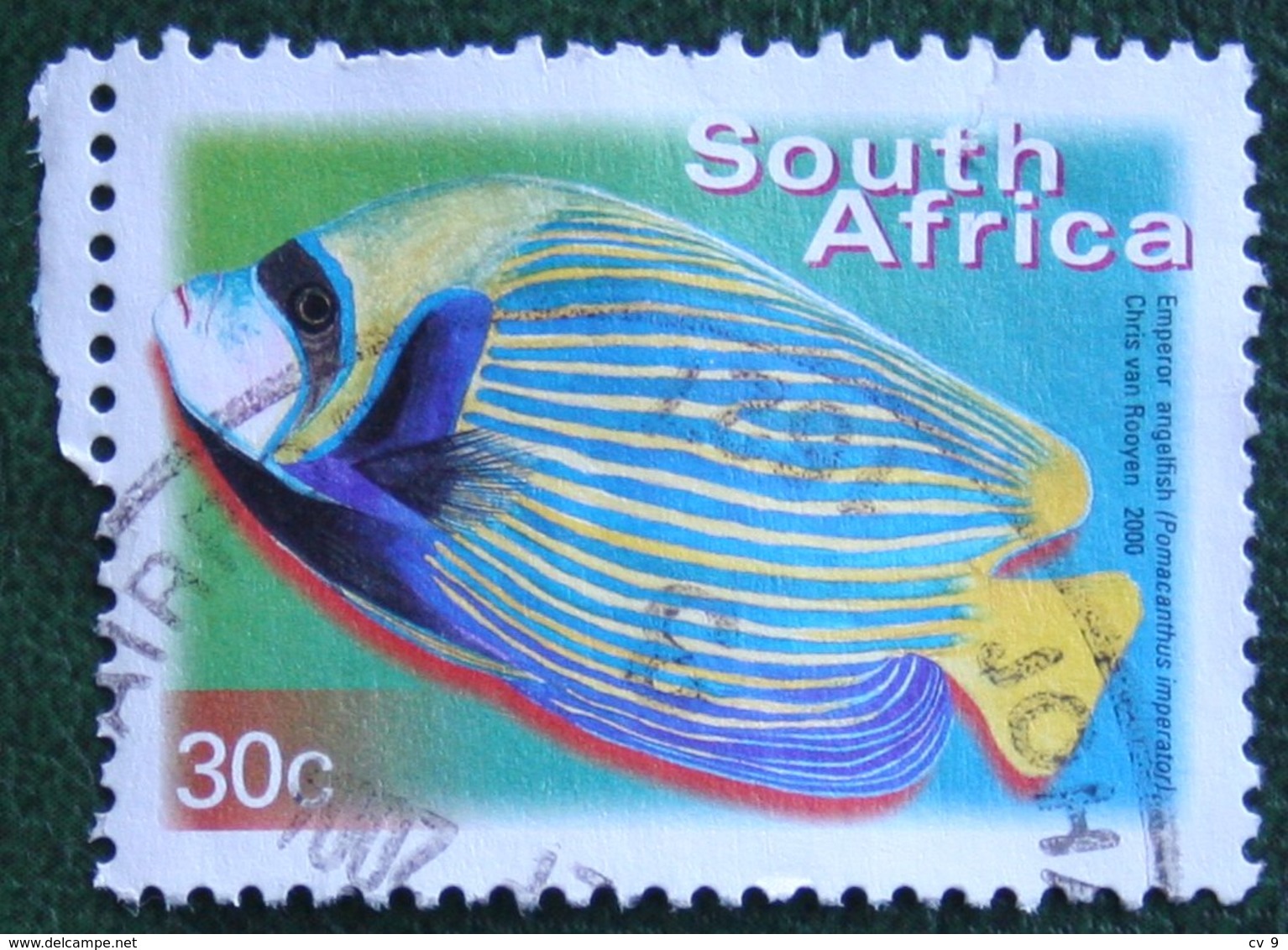 30c Flora And Fauna Vis Fish Poisson 2000 2001 Mi 1288 Y&T - Used Gebruikt Oblitere SUD SOUTH AFRICA RSA - Usados