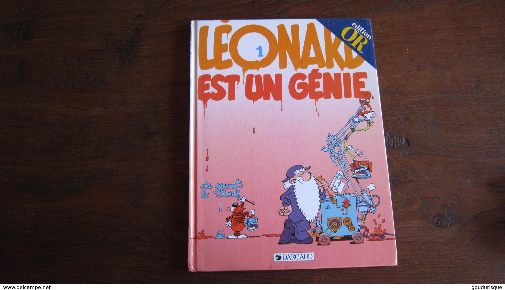 LEONARD T1 LEONARD EST UN GENIE  TURK  DE GROOT - Léonard