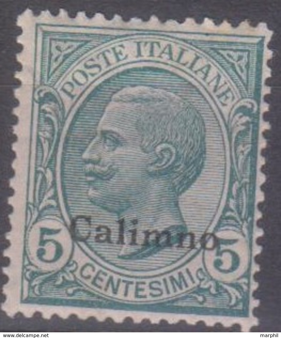 Italia Colonie Egeo Calino 1912 SaN°2 MNH/** Vedere Scansione - Egée (Calino)