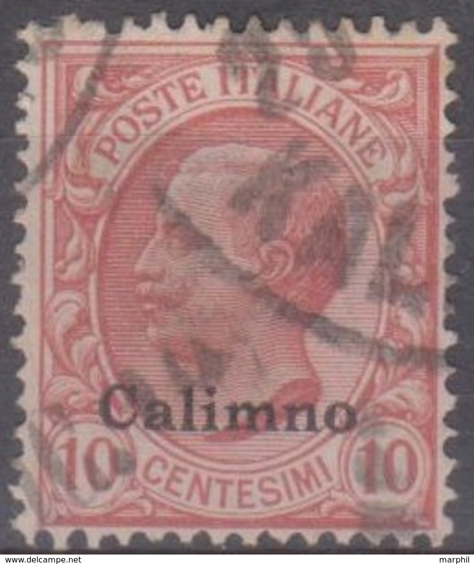 Italia Colonie Egeo Calino 1912 SaN° 3 (o) Vedere Scansione - Egée (Calino)