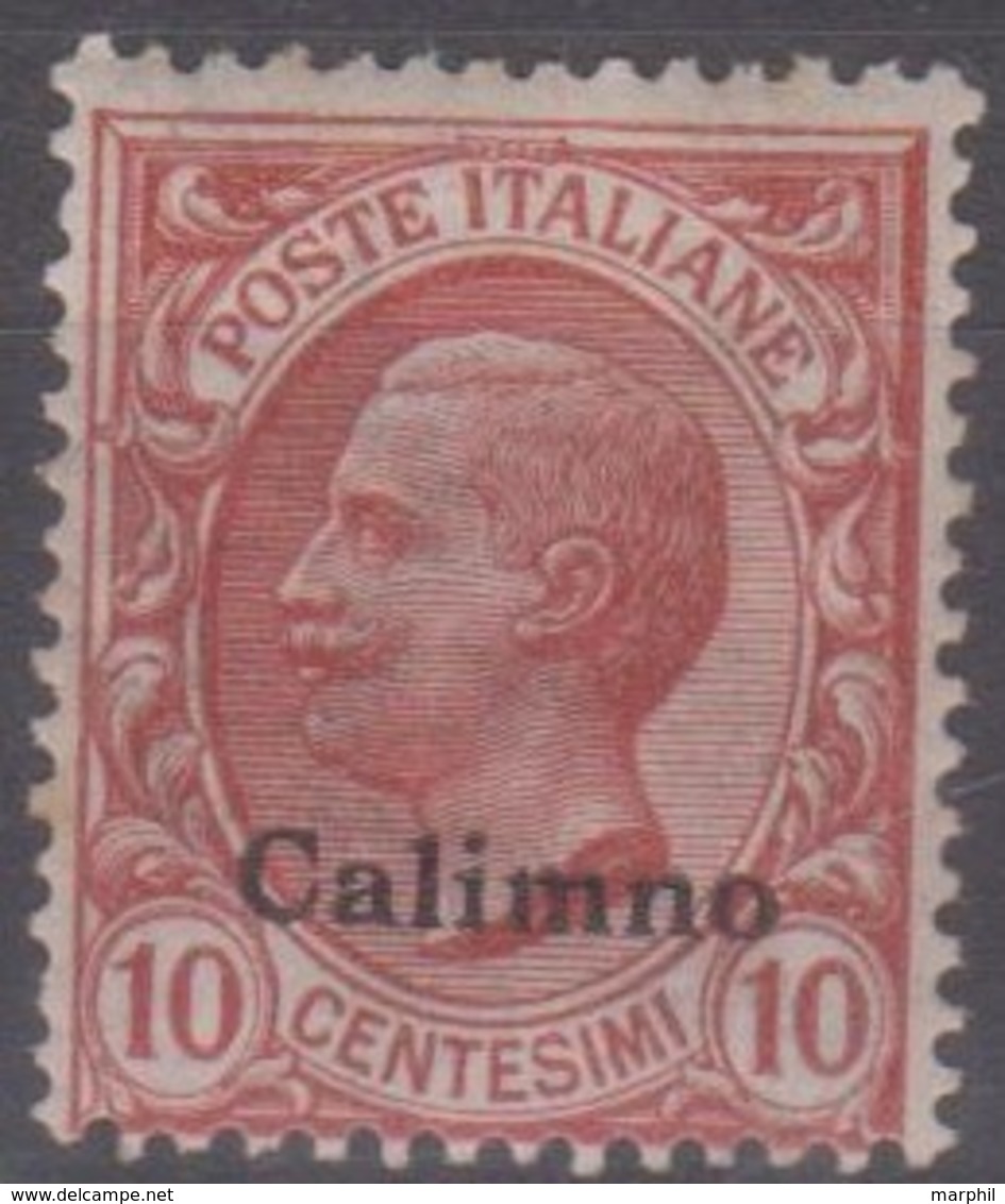 Italia Colonie Egeo Calino 1912 SaN° 3 MN/**vedere Scansione - Egée (Calino)