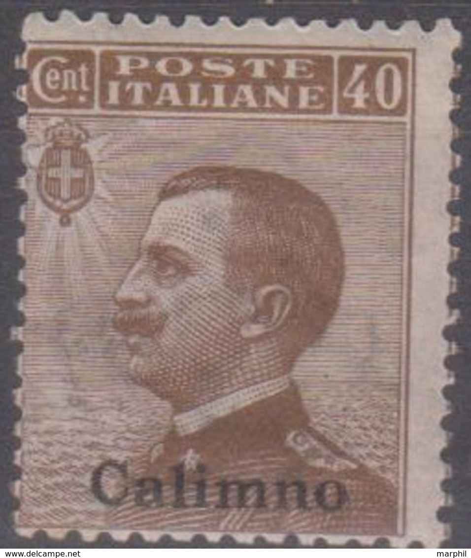 Italia Colonie Egeo Calino 1912 SaN° 6 MNH/** Vedere Scansione - Egée (Calino)