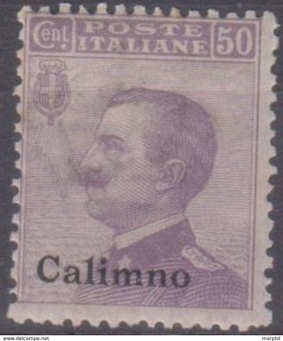 Italia Colonie Egeo Calino 1912 SaN° 7 MNH/**vedere Scansione - Egeo (Calino)