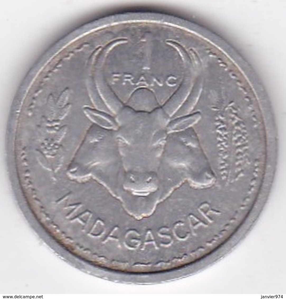 MADAGASCAR - UNION FRANCAISE. 1 FRANC 1958. ALUMINIUM. - Madagascar