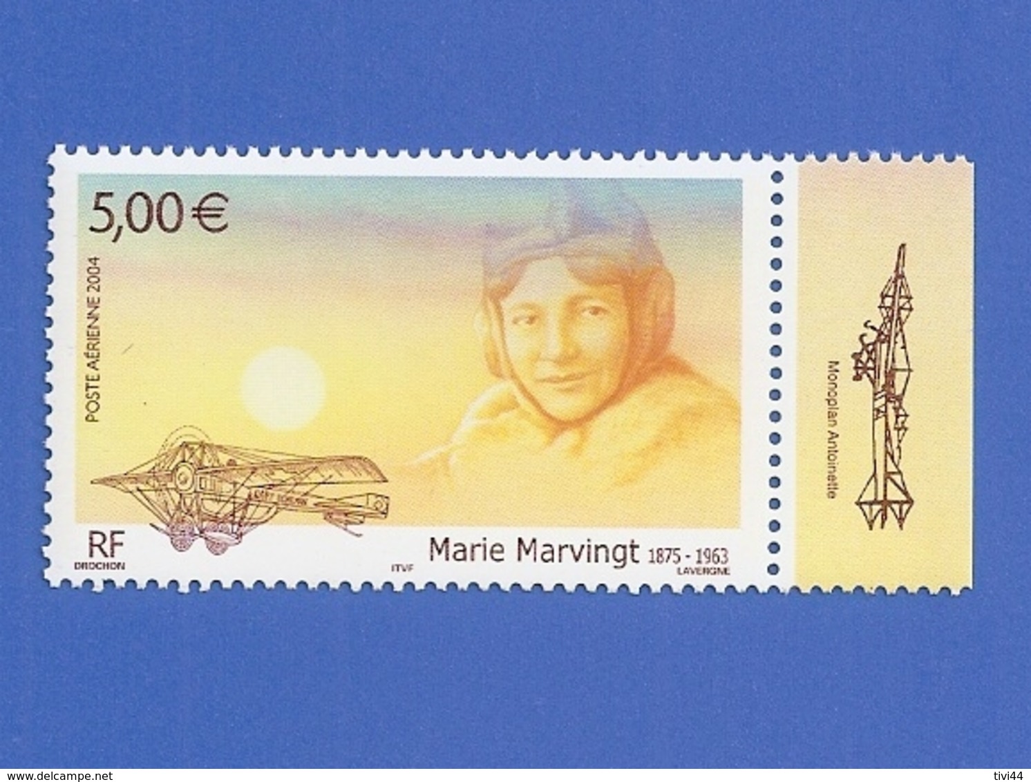 FRANCE PA 67a NEUF ** MARIE MARVINGT AVEC BORD DE FEUILLE - 1960-.... Nuevos