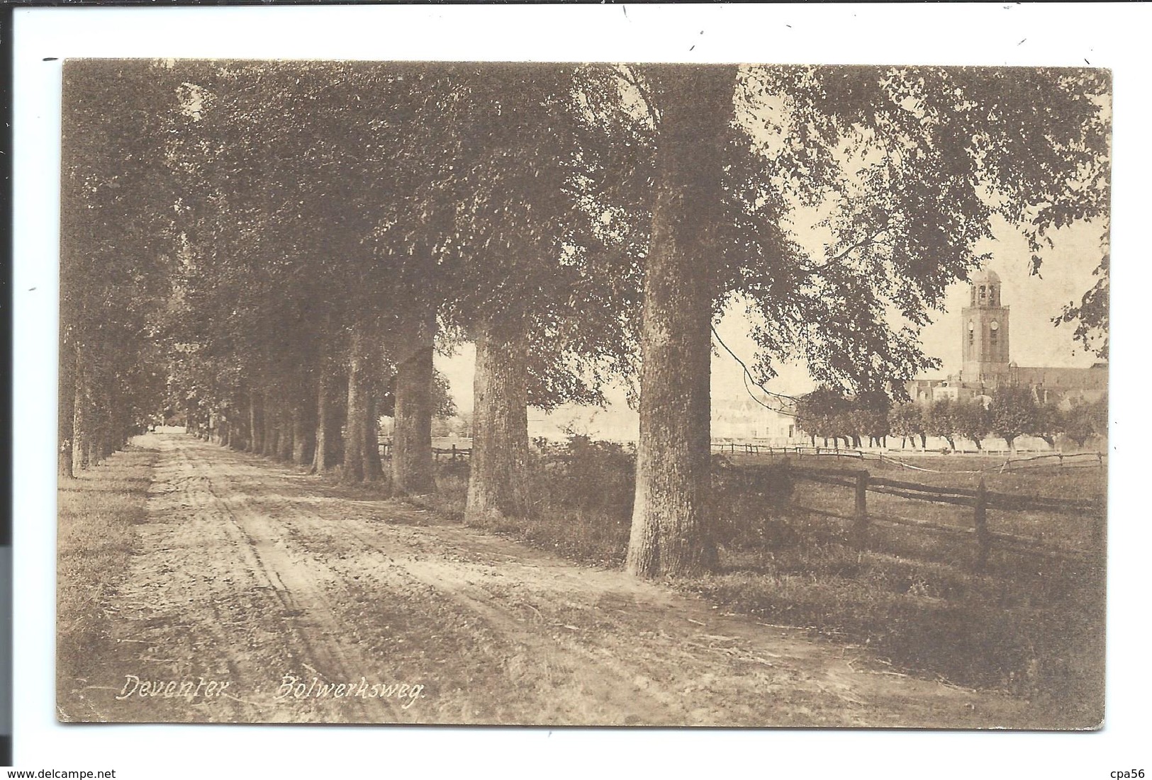 DEVENTER - Bolwerksweg (vers 1907) - Deventer