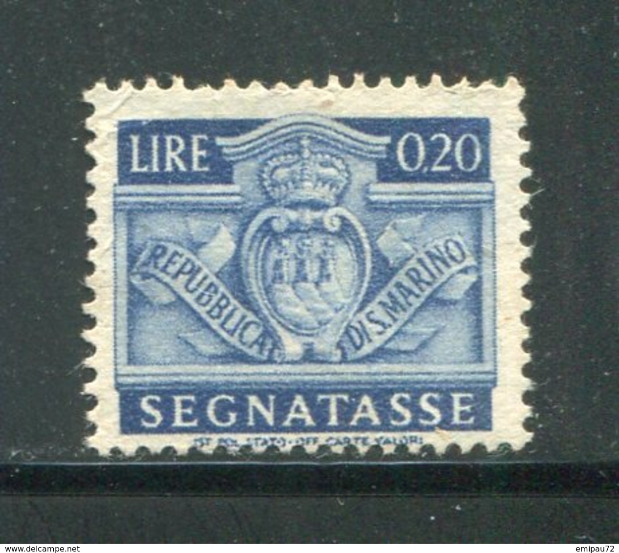 SAINT MARIN- Taxe Y&T N°66- Neuf Sans Gomme - Segnatasse