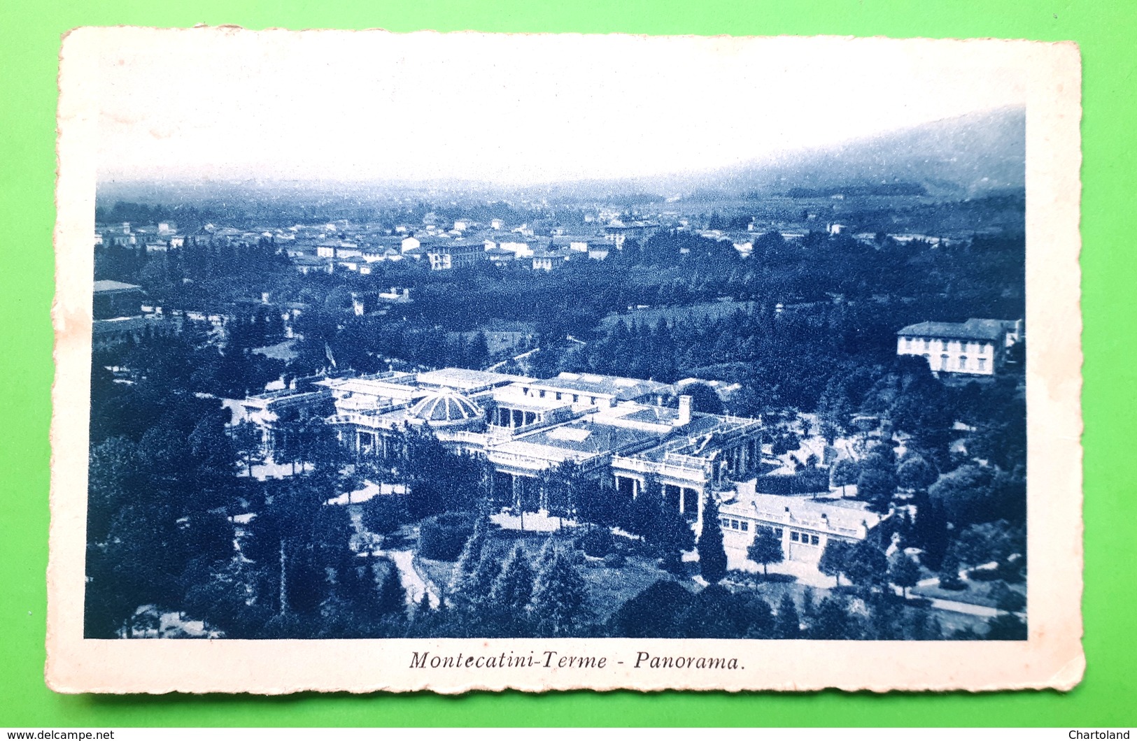 Cartolina - Montecatini Terme - Panorama - 1933 - Pistoia