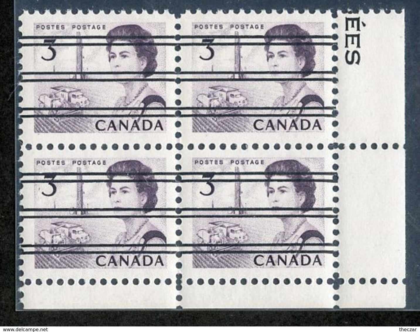 C- 42  Canada 1967 Scott# 456xx** (cat.$20.) Dex Gum - Precancels