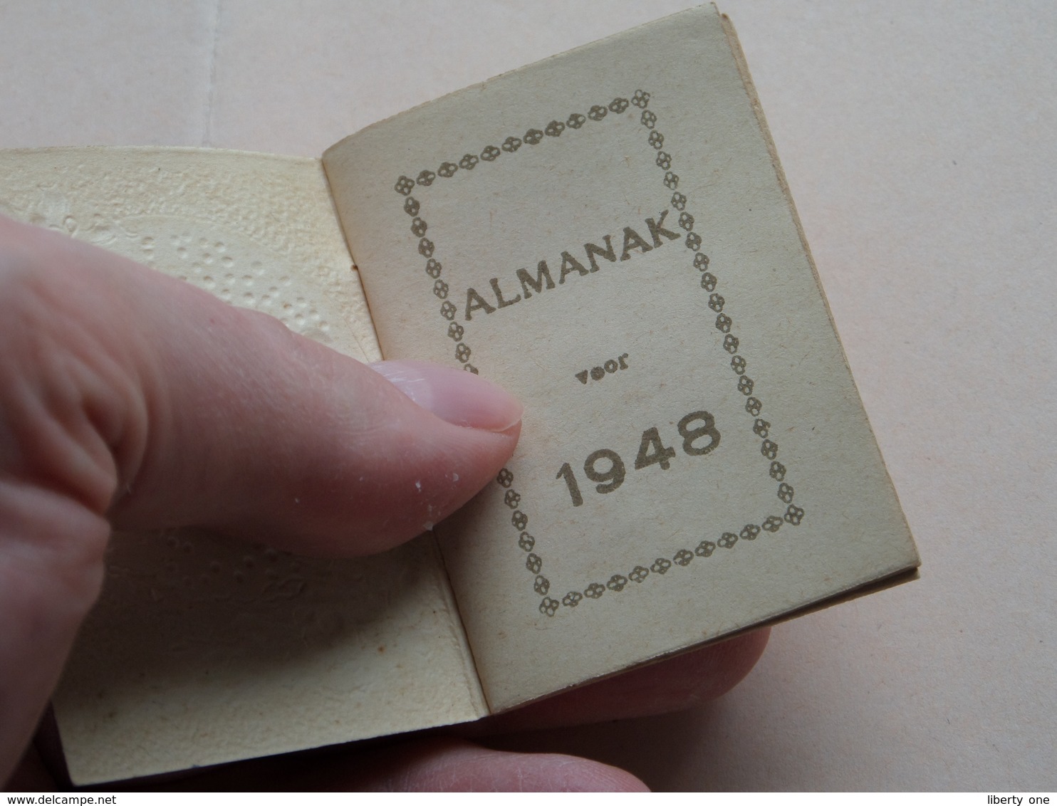 Almanak Voor 1948 ( Kalender Format 4 X 5,5 Cm. ) Petit & Complet > Voir Photos ( Edit. ? ) ! - Formato Piccolo : 1941-60