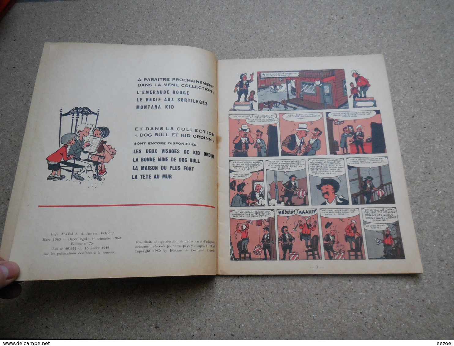 EO De La Collection JuniorChick Bill Shérif à Vendre, De Greg Et Tibet  Chez Dargaud, 1960..3B0420 - Chick Bill