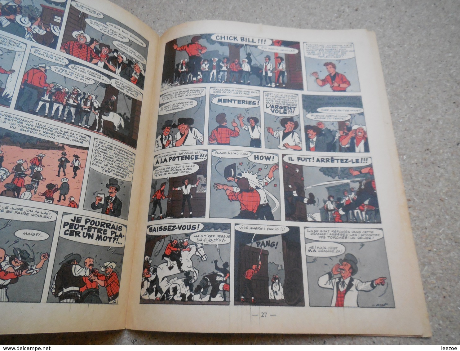 EO de la collection juniorChick Bill Shérif à vendre, de Greg et Tibet  chez dargaud, 1960..3B0420