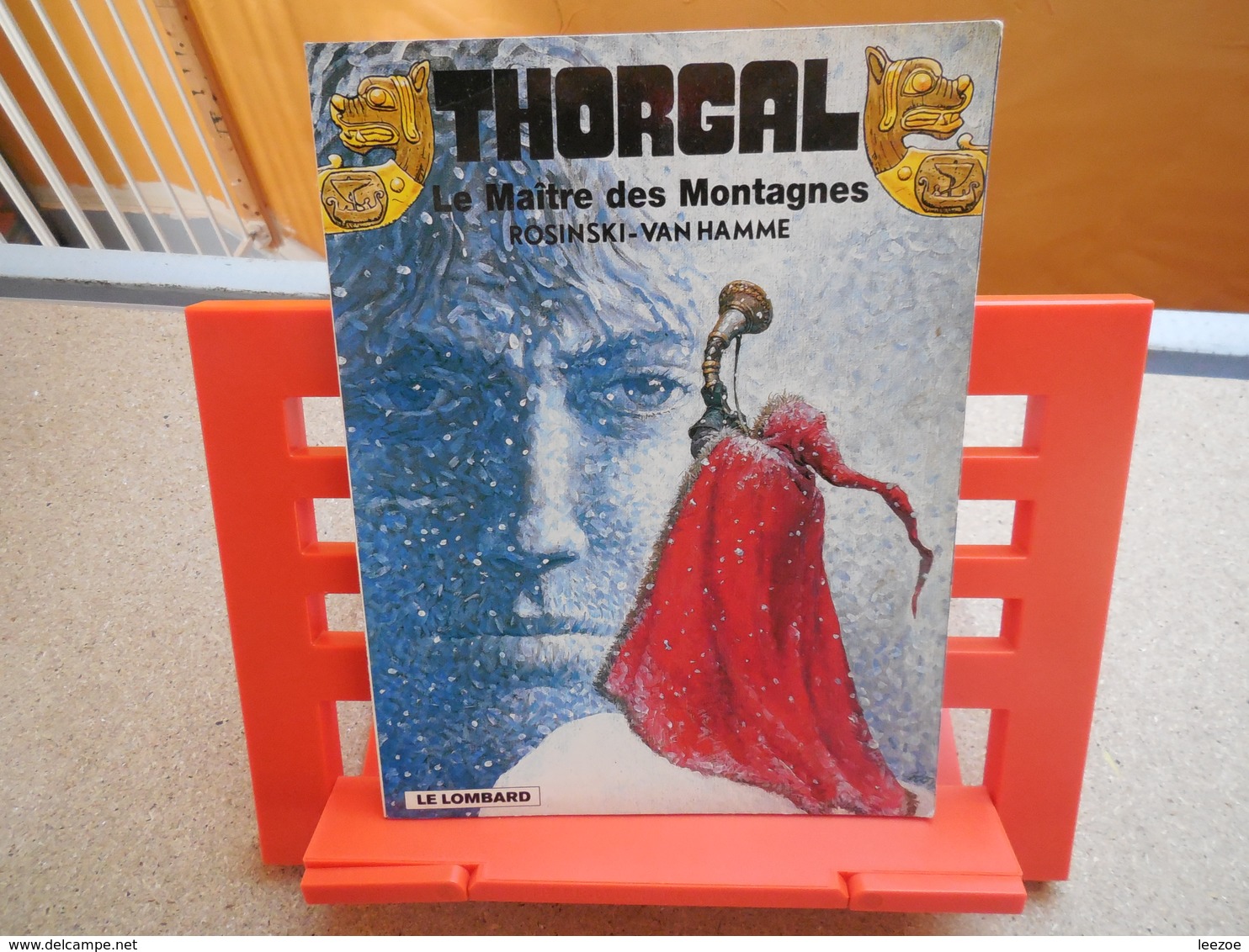 thorgal les archers et le maître des montagnes réalisée pour McDonald's avec un dessin exclusif en 1ère page..3B0420