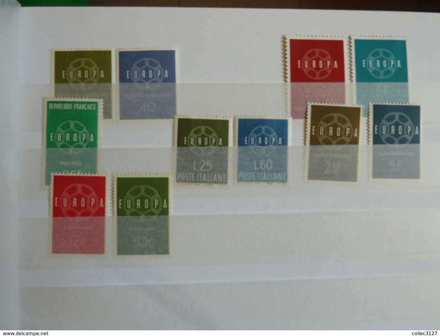 Europa - Année 1959 - Non Complete MNH - 11 Timbres - Manquent France (1T) Autriche (1T) Et Suisse (4T) - Años Completos