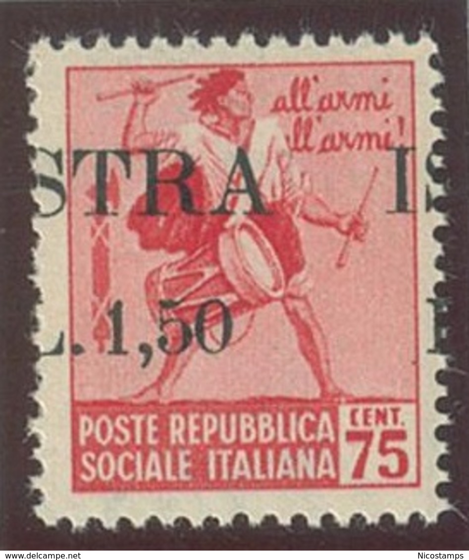 ITALIA - OCC. JUGOSLAVA DELL' ISTRIA SASS. 28da NUOVO - Joegoslavische Bez.: Istrië