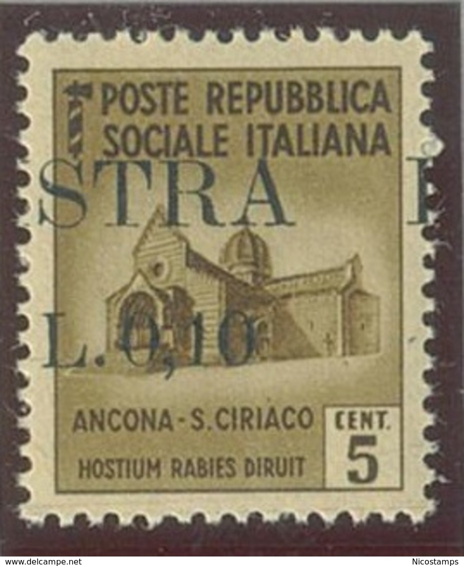 ITALIA - OCC. JUGOSLAVA DELL' ISTRIA SASS. 22daa NUOVO - Occ. Yougoslave: Istria