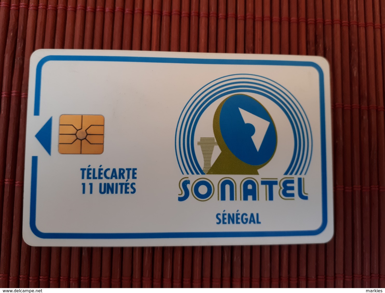 Phonecard Senegal 11 Units Used  Rare - Sénégal