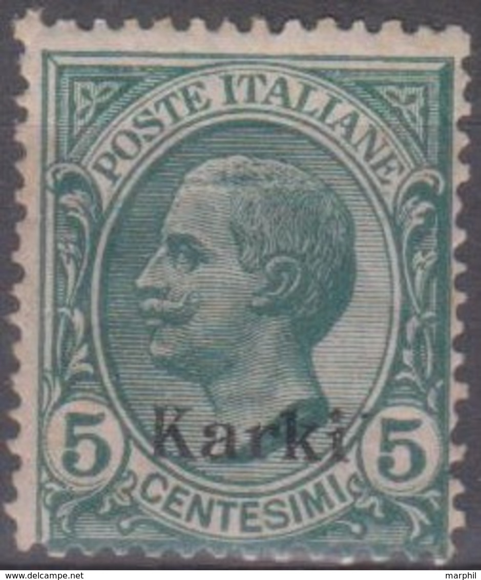 Italia Colonie Egeo Carchi Karki 1912 5c. SaN°2 MNH/** Vedere Scansione - Egée (Carchi)