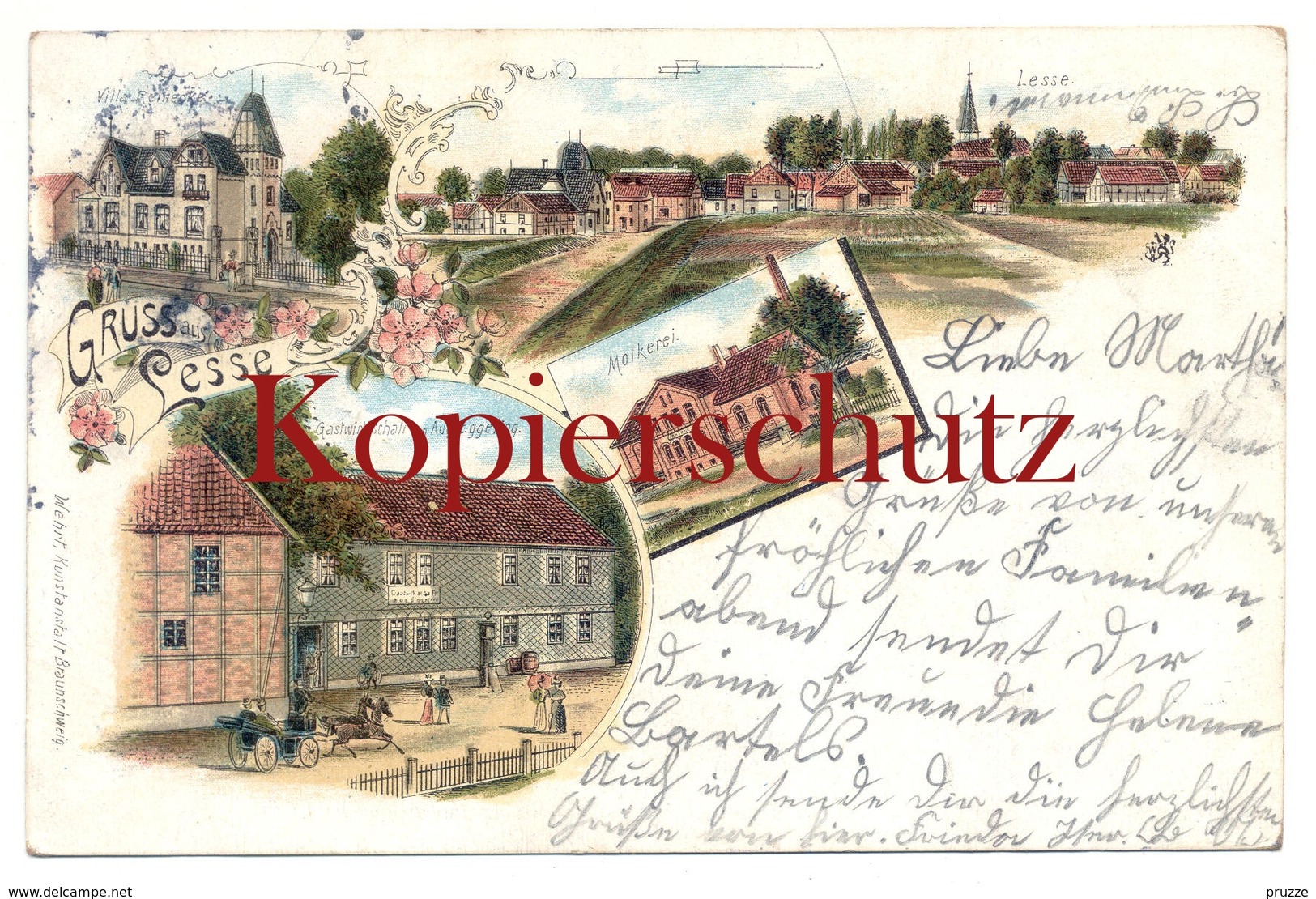 Lesse (Salzgitter) 1902 - Nach Helmstedt - Salzgitter