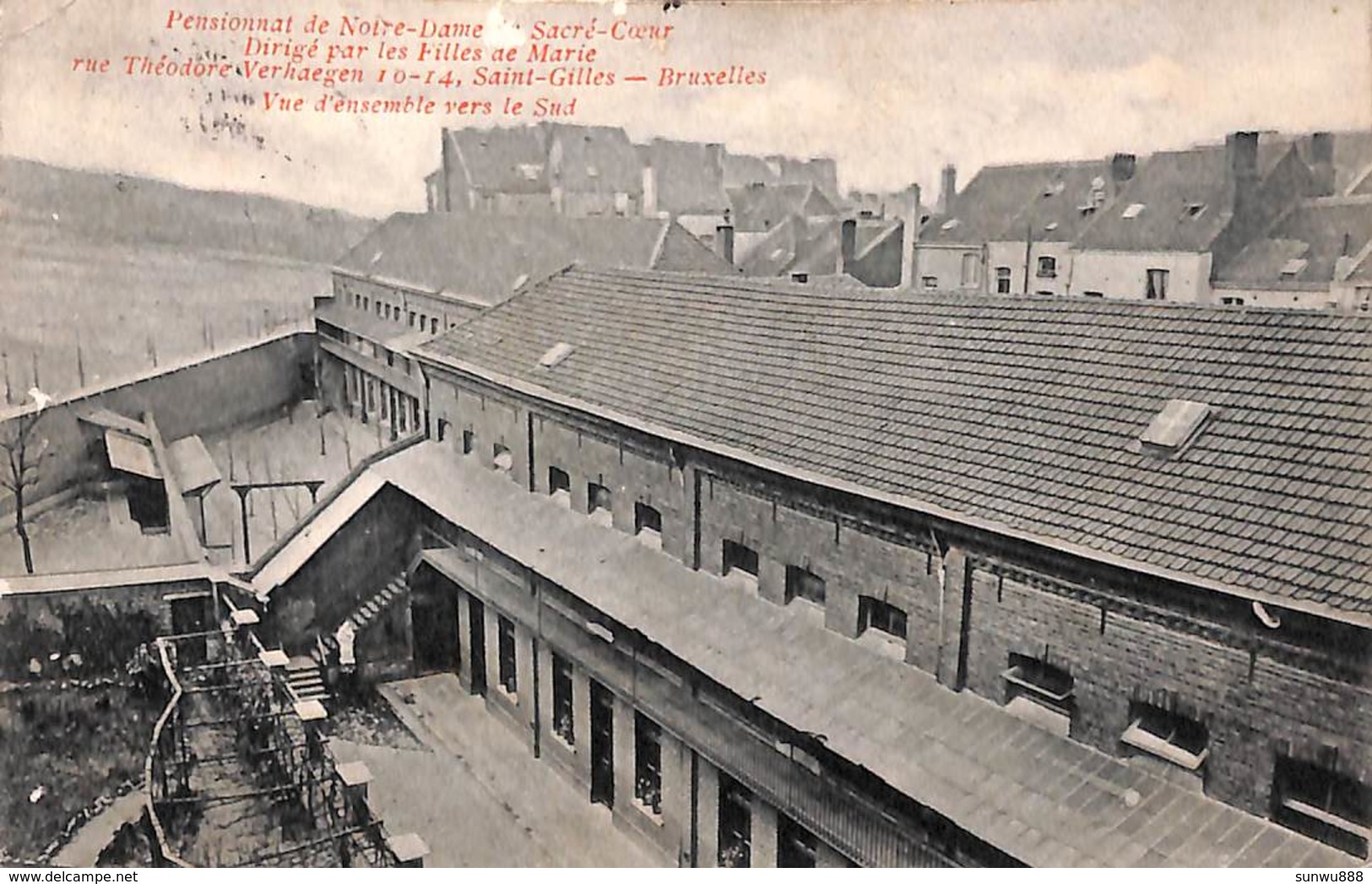 Saint-Gilles - Pensionnat De Notre-Dame Du Sacré Coeur, Vue D'ensemble (prix Fixe, à Saisir) - St-Gilles - St-Gillis